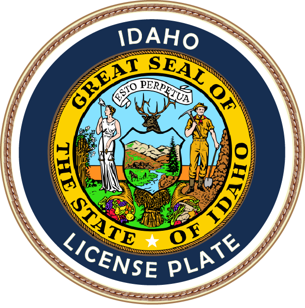 Idaho License Plates Logo